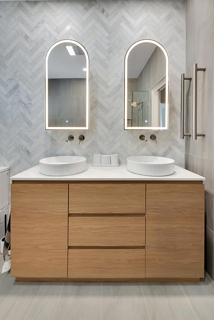 Bathroom Cabinetry, custom vanity unit
